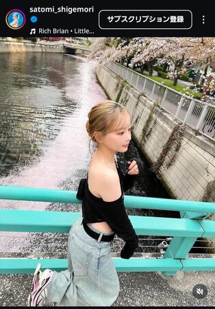 　重盛さと美のインスタグラム＠ｓａｔｏｍｉ＿ｓｈｉｇｅｍｏｒｉから