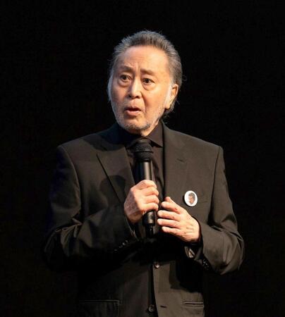 　三國連太郎さんへの思いを語った北大路欣也＝ｐｈｏｔｏ　北原裕司