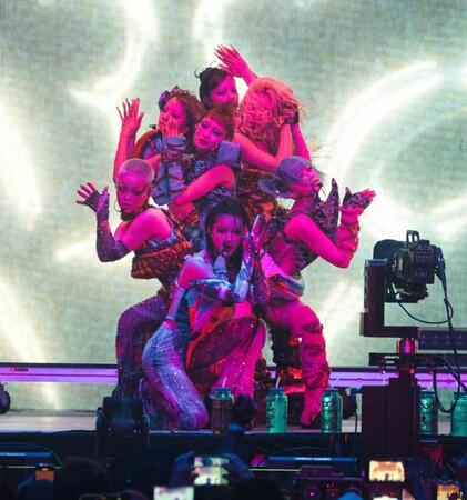 　音楽フェスティバル「コーチェラ　２０２５」に初出演を果たしたＸＧ