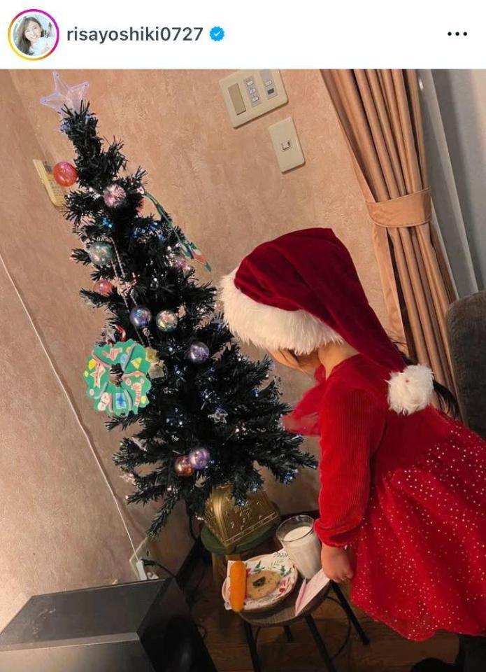 吉木りさのインスタグラム＠ｒｉｓａｙｏｓｈｉｋｉ０７２７（２４年１２月）より