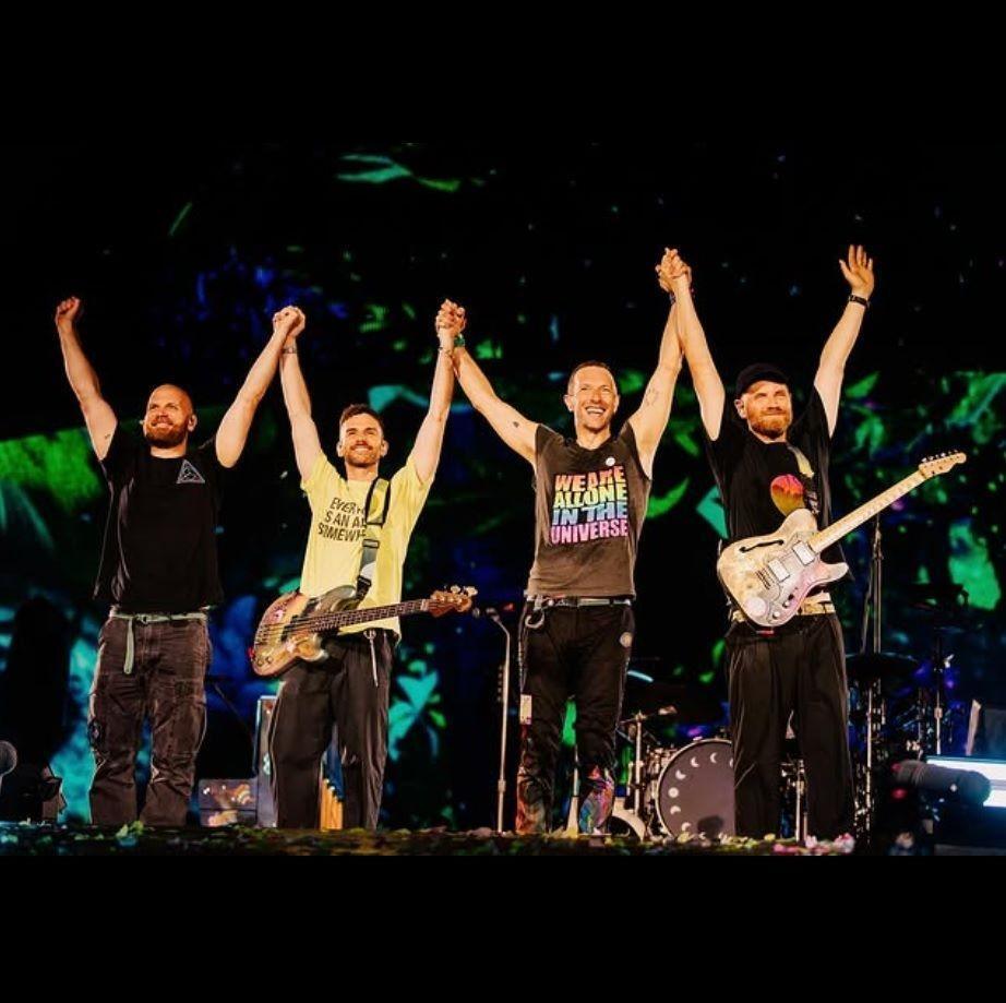 　コールドプレイの公式インスタグラム＠ｃｏｌｄｐｌａｙより