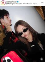 紗栄子のインスタグラム＠ｓａｅｋｏｏｆｆｉｃｉａｌより 