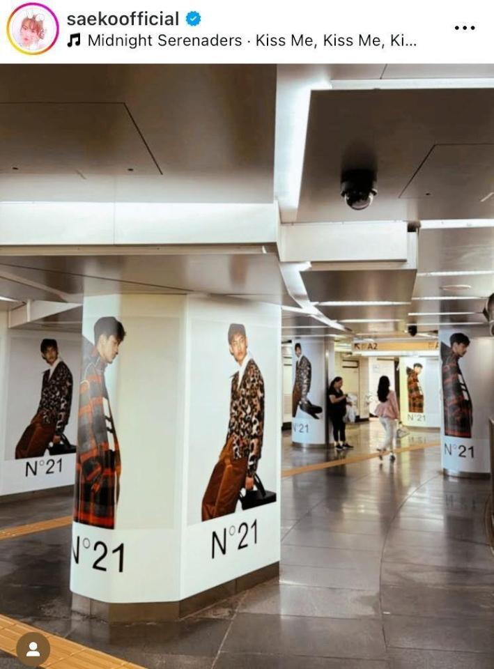 紗栄子のインスタグラム＠ｓａｅｋｏｏｆｆｉｃｉａｌより 