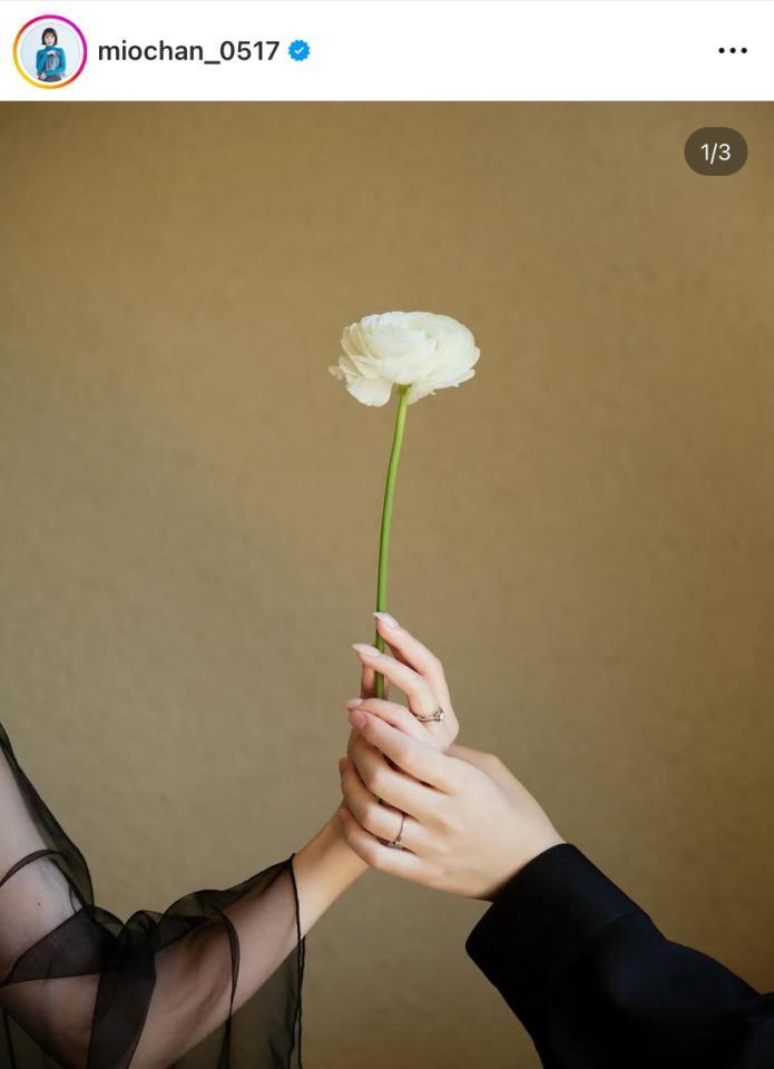 　朝長美桜のインスタグラム＠ｍｉｏｃｈａｎ＿０５１７より