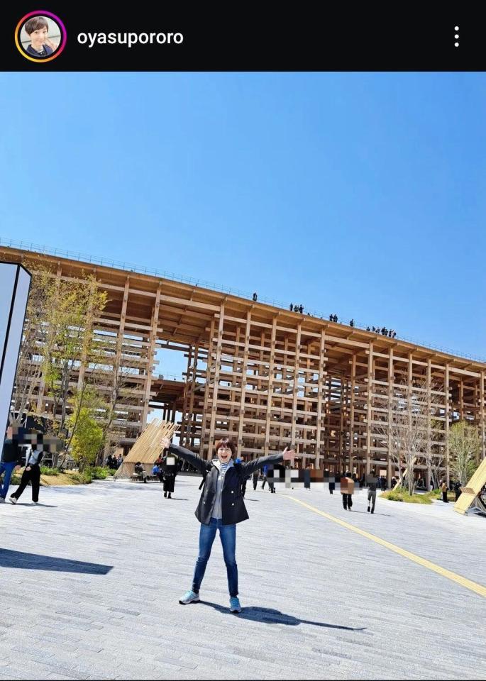 高橋靖子のインスタグラム（ｏｙａｓｕｐｏｒｏｒｏ）より