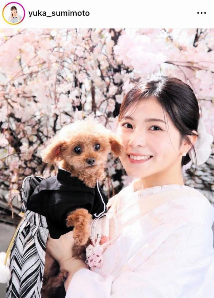 　１月２日付の住本結花アナのインスタグラム＠ｙｕｋａ＿ｓｕｍｉｍｏｔｏより 