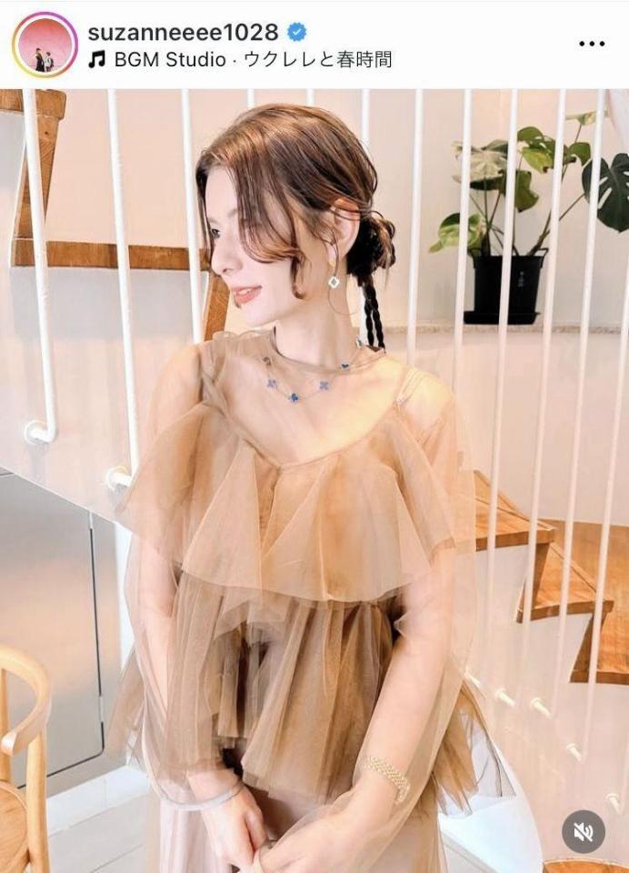 　スザンヌのインスタグラム＠ｓｕｚａｎｎｅｅｅｅ１０２８より