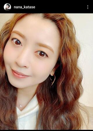 片瀬那奈インスタグラム（＠ｎａｎａ＿ｋａｔａｓｅ）より。