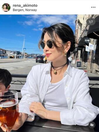 秋元玲奈のインスタグラム＠ｒｅｎａ＿ａｋｉｍｏｔｏより