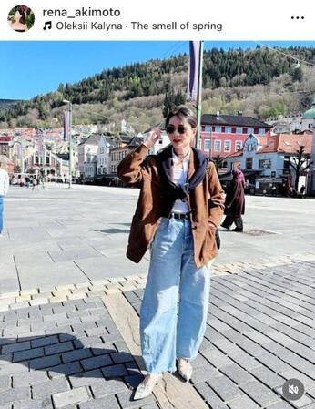 秋元玲奈のインスタグラム＠ｒｅｎａ＿ａｋｉｍｏｔｏより