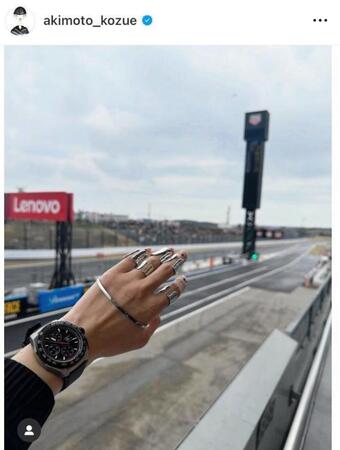 秋元梢のインスタグラム＠ａｋｉｍｏｔｏ＿ｋｏｚｕｅより 