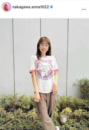 中川安奈のインスタグラム＠ｎａｋａｇａｗａ．ａｎｎａ１０２２より