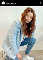 片瀬那奈インスタグラム（＠ｎａｎａ＿ｋａｔａｓｅ）より。