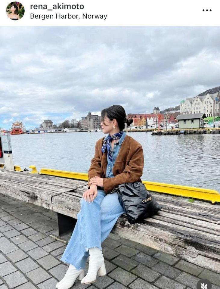 秋元玲奈のインスタグラム＠ｒｅｎａ＿ａｋｉｍｏｔｏより