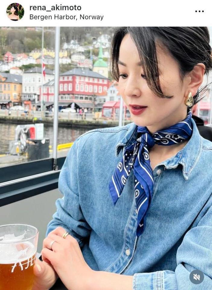 秋元玲奈のインスタグラム＠ｒｅｎａ＿ａｋｉｍｏｔｏより