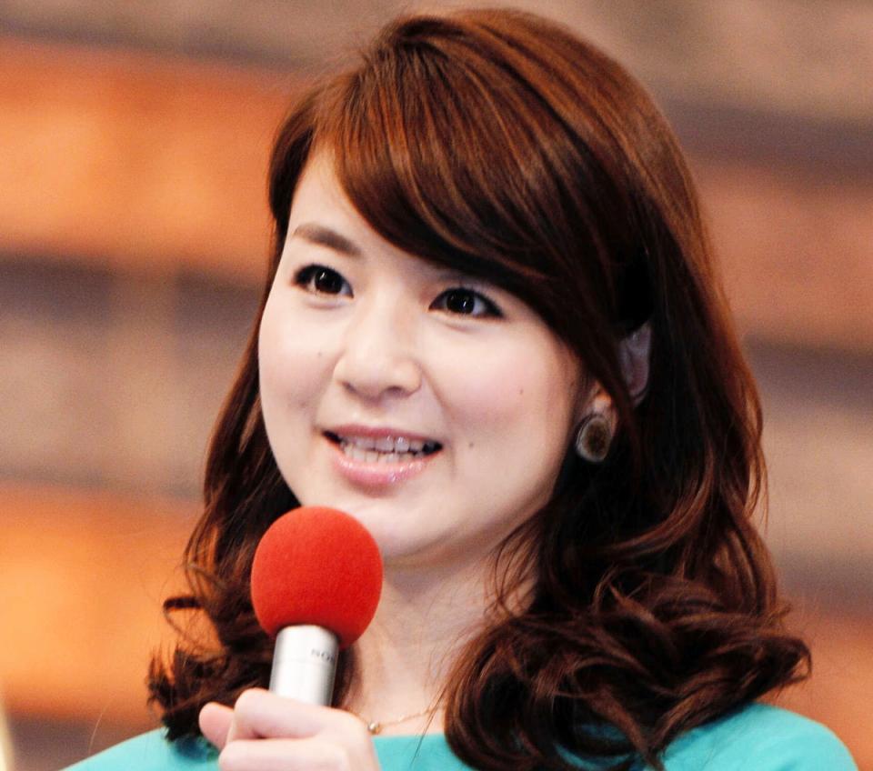 　秋元玲奈アナウンサー（２０１６年４月撮影）