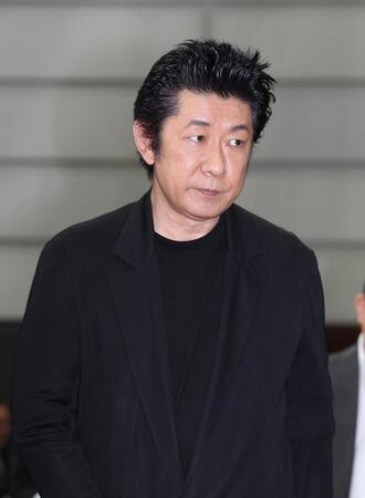 　中山美穂さんのお別れ会に参列した永瀬正敏（撮影・佐々木彰尚）