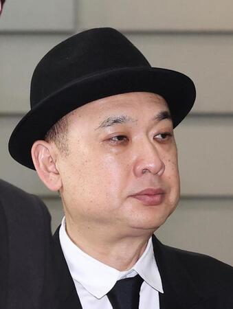 　中山美穂さんのお別れ会に参列したＦＬＹＩＮＧ　ＫＩＤＳ浜崎貴司（撮影・佐々木彰尚）