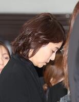 　中山美穂さんのお別れ会に参列した石田ゆり子（撮影・佐々木彰尚）