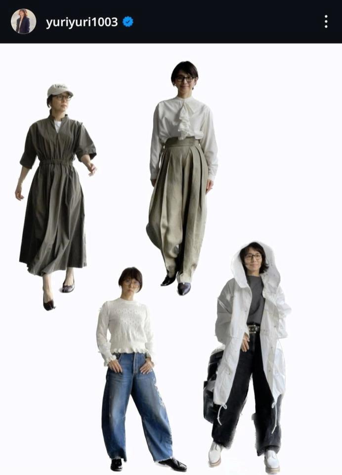 石田ゆり子インスタグラム＠ｙｕｒｉｙｕｒｉ１００３から