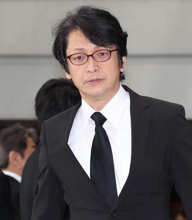 　中山美穂さんのお別れ会に参列した岡田浩暉（撮影・佐々木彰尚）