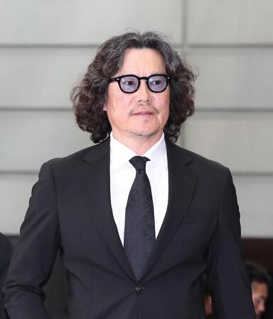 　中山美穂さんのお別れ会に参列した豊川悦司（撮影・佐々木彰尚）