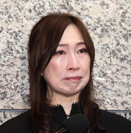 　思い出を語る森口博子（撮影・佐々木彰尚）