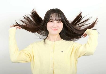 　「Ｒａｙ」の専属モデルが決定した本田紗来（撮影・棚橋慶太）