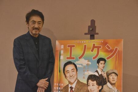 　取材会を行った市村正親＝大阪市内