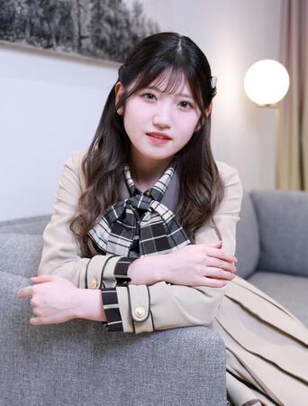 　村山彩希（撮影・金田祐二）