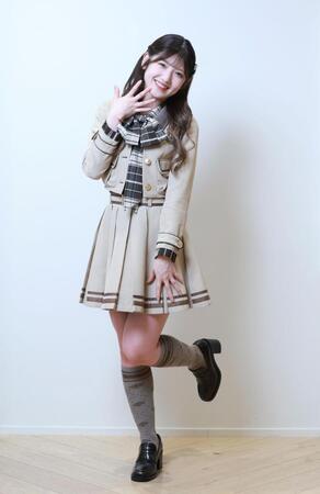 　村山彩希（撮影・金田祐二）