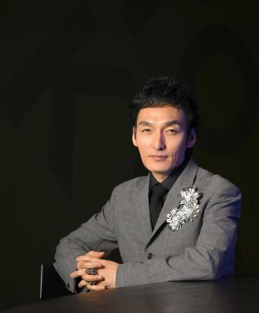 往年の名作をリブートしたＮｅｔｆｌｉｘ映画「新幹線大爆破」で主演を務める草彅剛（撮影・伊藤笙子）