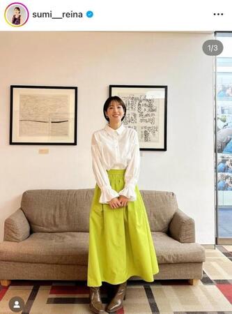 　鷲見玲奈のインスタグラム＠ｓｕｍｉ＿＿ｒｅｉｎａ（３月２３日付）より