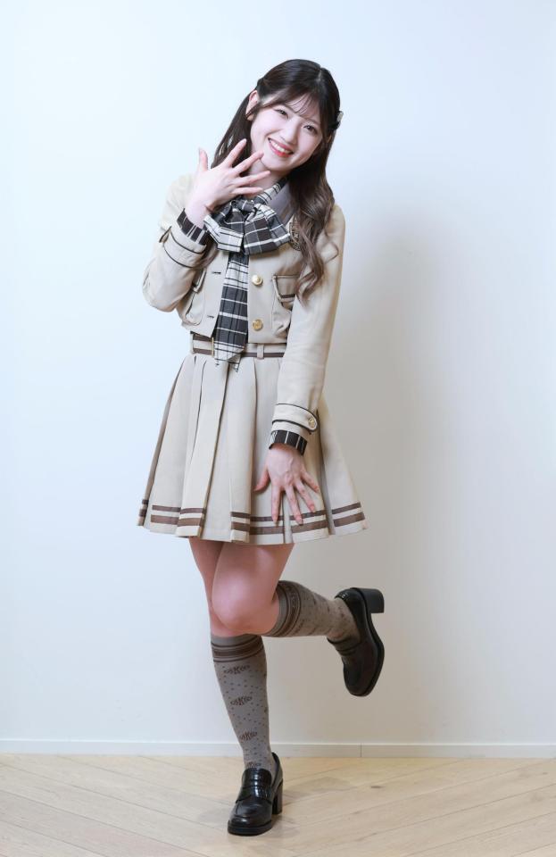 　村山彩希（撮影・金田祐二）