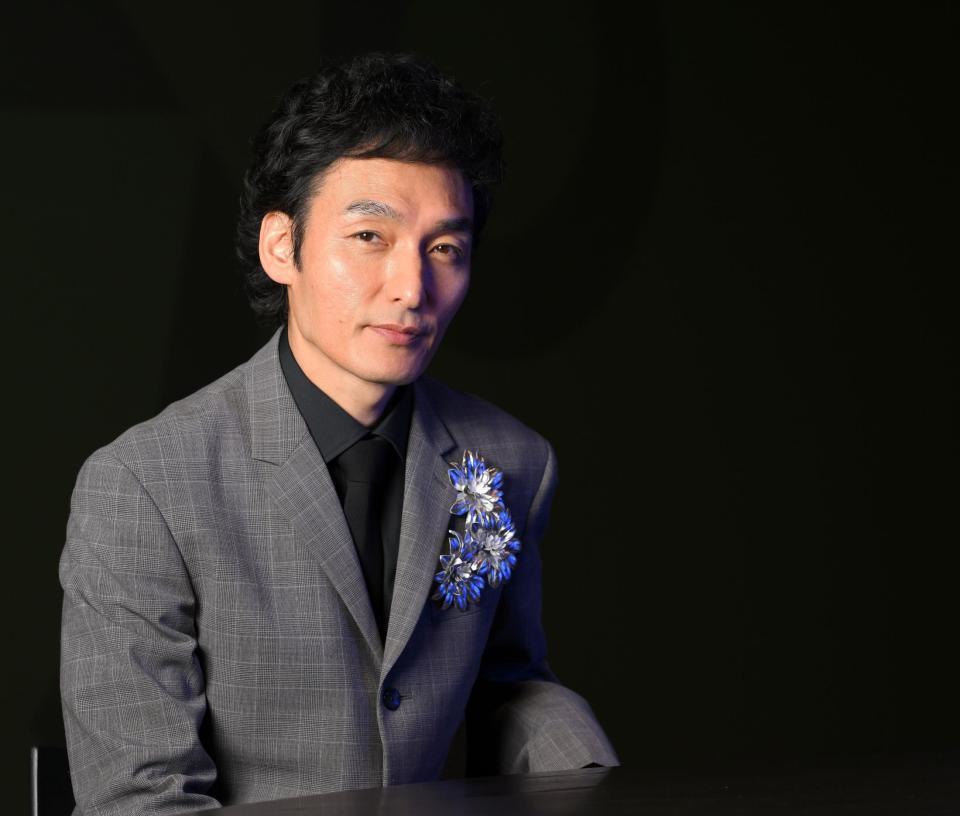 往年の名作をリブートしたＮｅｔｆｌｉｘ映画「新幹線大爆破」で主演を務める草彅剛（撮影・伊藤笙子）