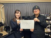 　（左から）水卜麻美、青山剛昌氏