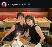 　中川安奈のインスタグラム＠ｎａｋａｇａｗａ．ａｎｎａ１０２２より