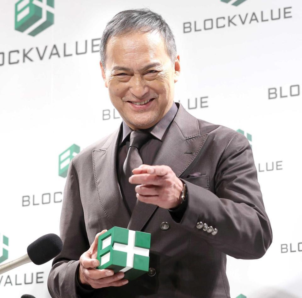 　「今年のテーマは奪還」と語る渡辺謙（撮影・佐々木彰尚）