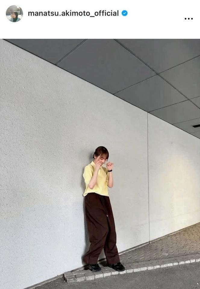 秋元真夏のインスタグラム＠ｍａｎａｔｓｕ．ａｋｉｍｏｔｏ＿ｏｆｆｉｃｉａｌから