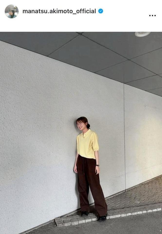 秋元真夏のインスタグラム＠ｍａｎａｔｓｕ．ａｋｉｍｏｔｏ＿ｏｆｆｉｃｉａｌから
