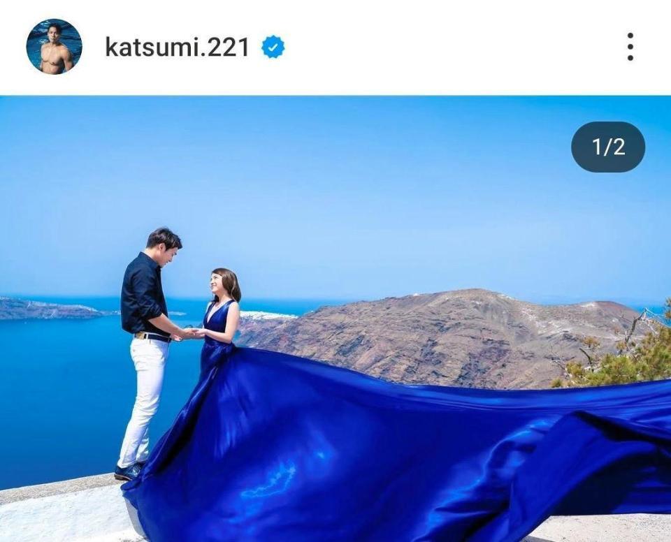 　川島海荷のインスタグラム（＠ｋａｔｓｕｍｉ．２２１）から