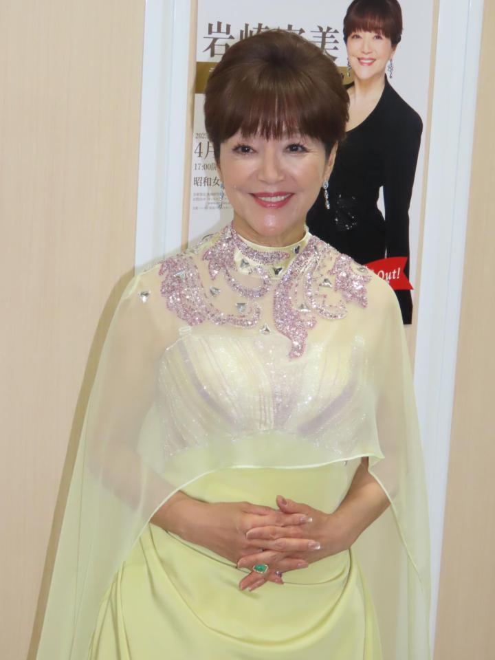 　デビュー５０周年記念コンサートを行った岩崎宏美