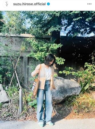 　広瀬すずのインスタグラム＠ｓｕｚｕ．ｈｉｒｏｓｅ．ｏｆｆｉｃｉａｌより 