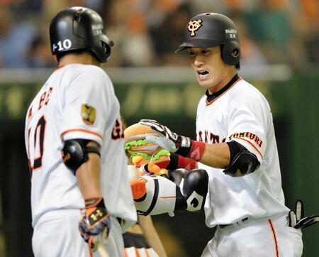 　現役時代の片岡治大氏（１５年）