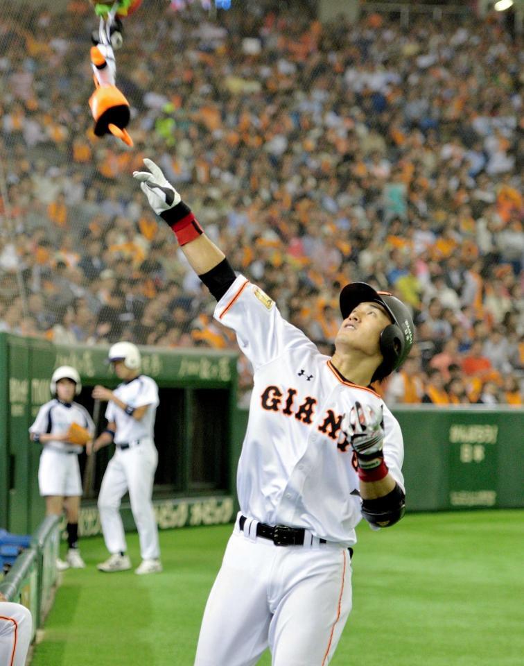 　現役時代の片岡治大氏（１５年）