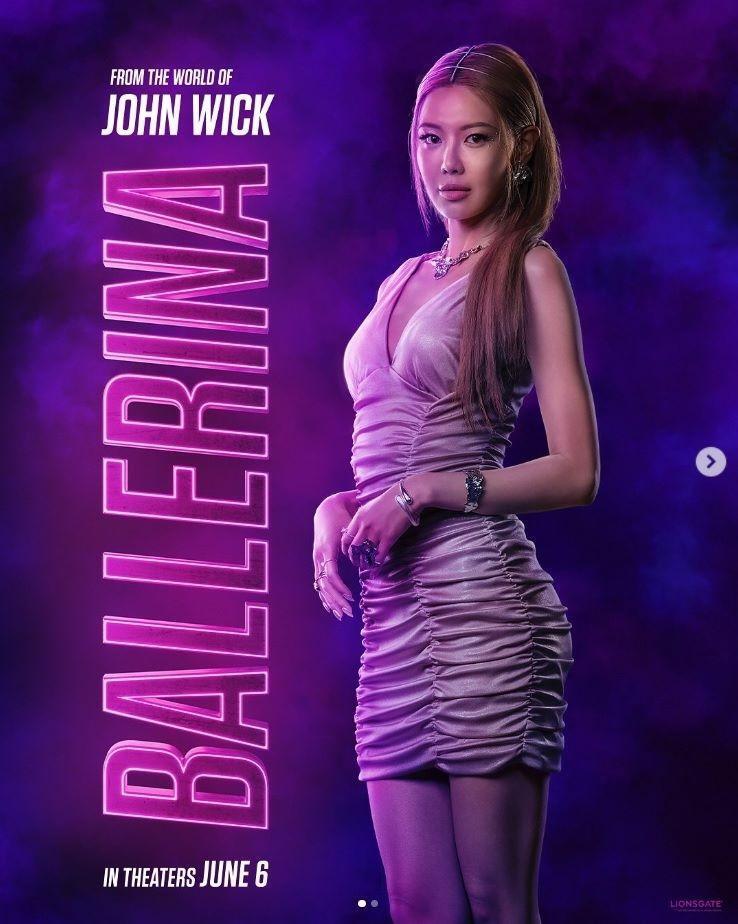 　少女時代・スヨンの公式インスタグラム＠ｓｏｏｙｏｕｎｇｃｈｏｉより　映画「バレリーナ」ポスター