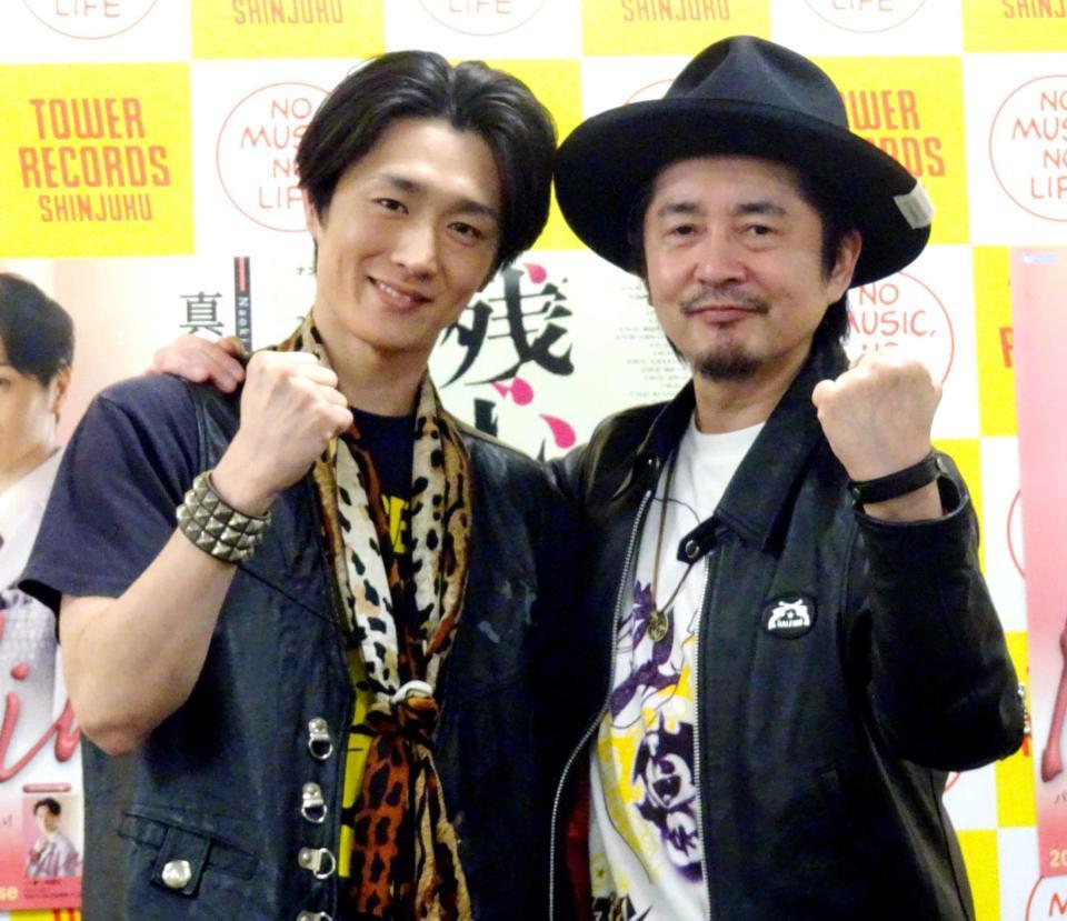 　真田ナオキ（左）と怒髪天の増子直純