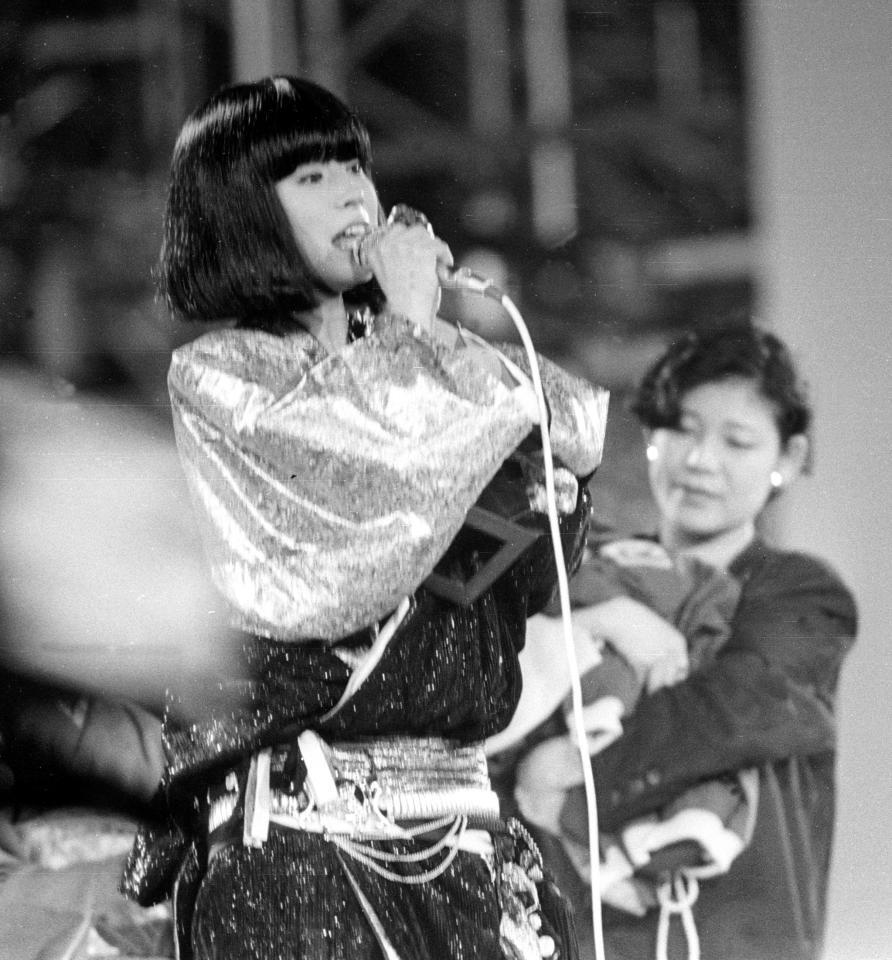 　中森明菜＝１９８６年撮影