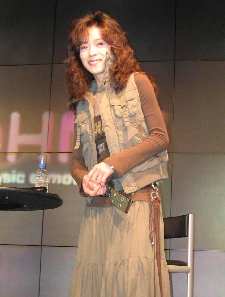 　トークイベントに参加した中森明菜＝２００６年