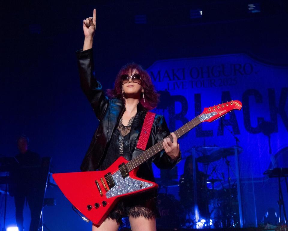 　２年ぶり全国ツアーで新ビジュアルを披露した大黒摩季